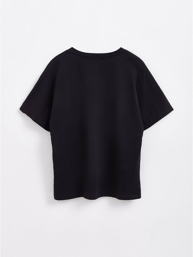 Women's polo neck shirt CONTE ELEGANT LD 1737, s.170-92, black - 4