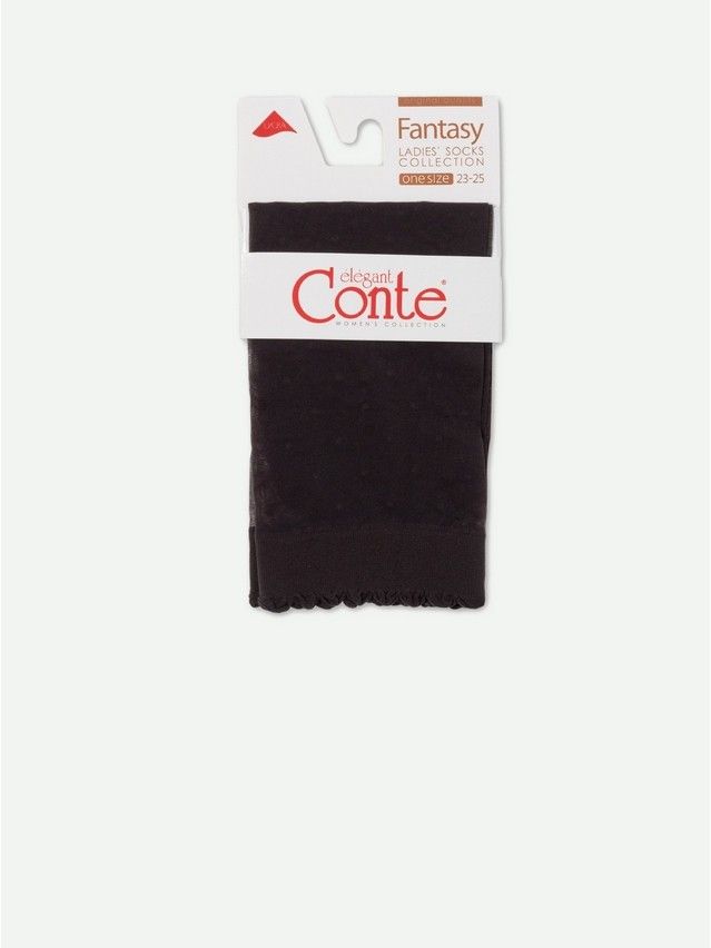 Women's socks CONTE ELEGANT FANTASY, s.23-25, grafit - 2