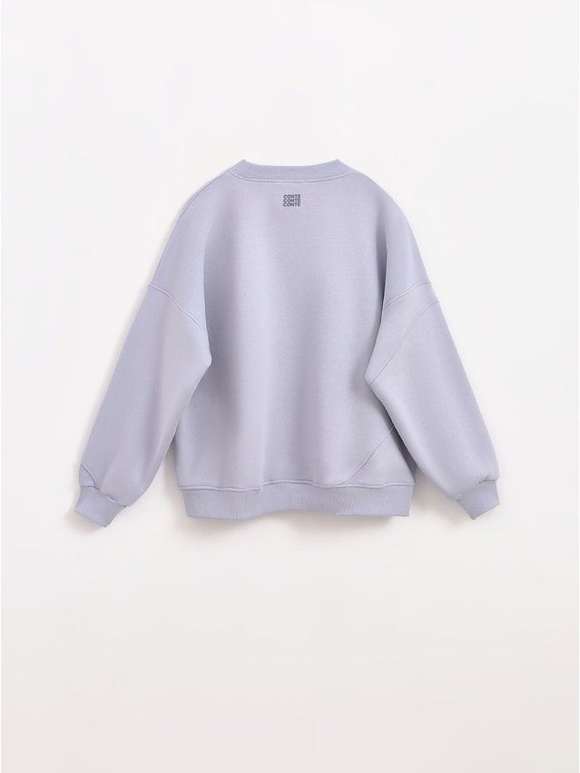 Women's polo neck shirt CONTE ELEGANT LD 2834, s.170-92, pearl blue - 11