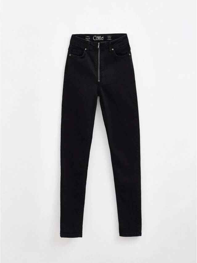Denim trousers CONTE ELEGANT CON-441, s.170-102, washed black - 5