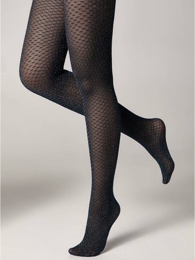 Women's tights CONTE ELEGANT FETE, s.2, mare-nero - 2