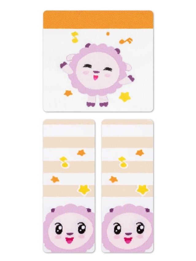 Children's tights CONTE-KIDS MALYSHARIKI, s.80-86 (14),430 beige - 3