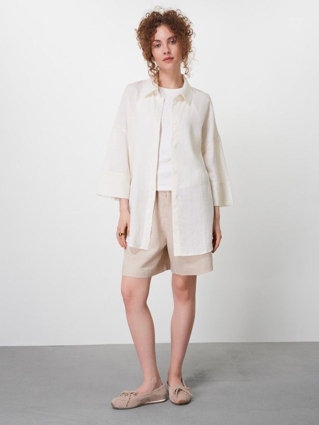 Women's shirt CONTE LRU 3482, s.170-84-90, ecru - 1