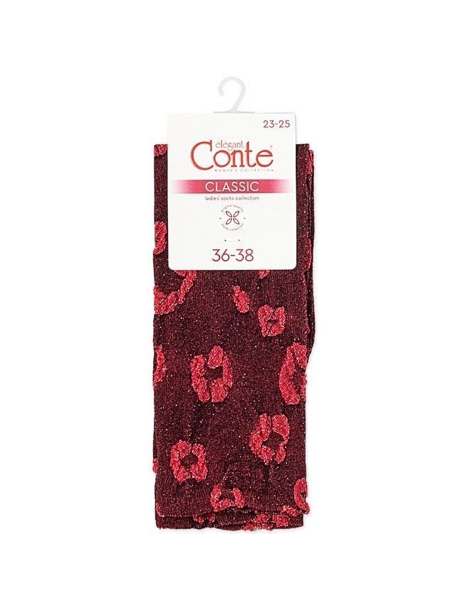 Women's socks CONTE ELEGANT CLASSIC, s.23-25, 688 red - 4