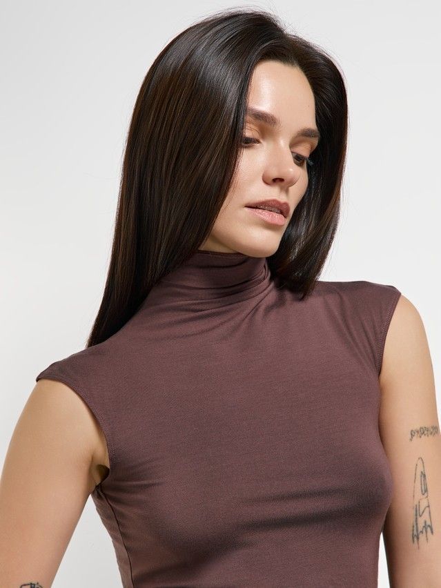 Women's blouse CONTE LBL 3415, s.170-84, royal chocolate - 4