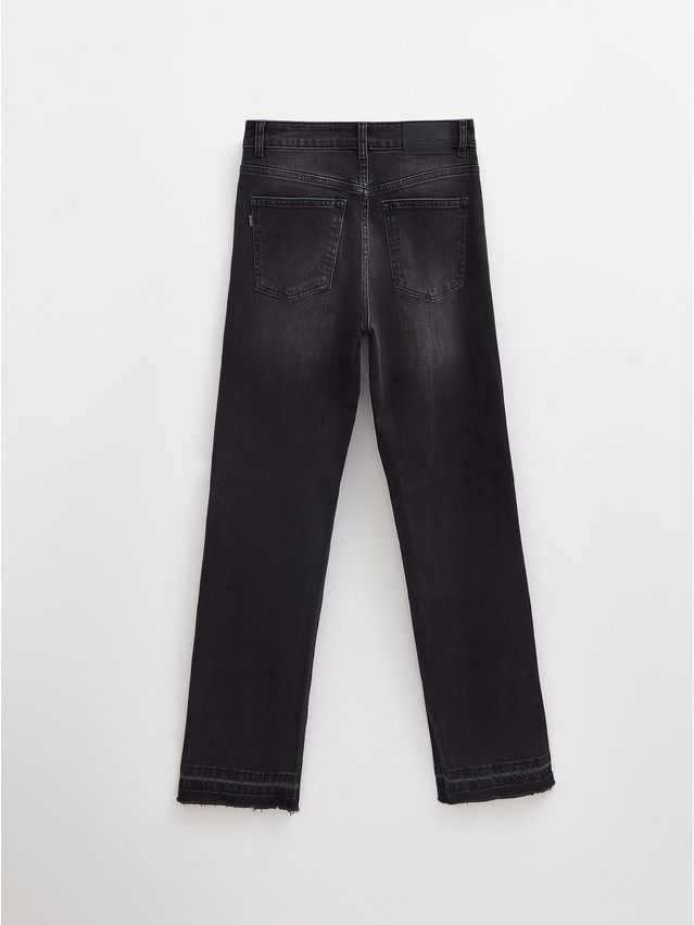 Denim trousers CONTE ELEGANT CON-716, s.170-102, black - 9