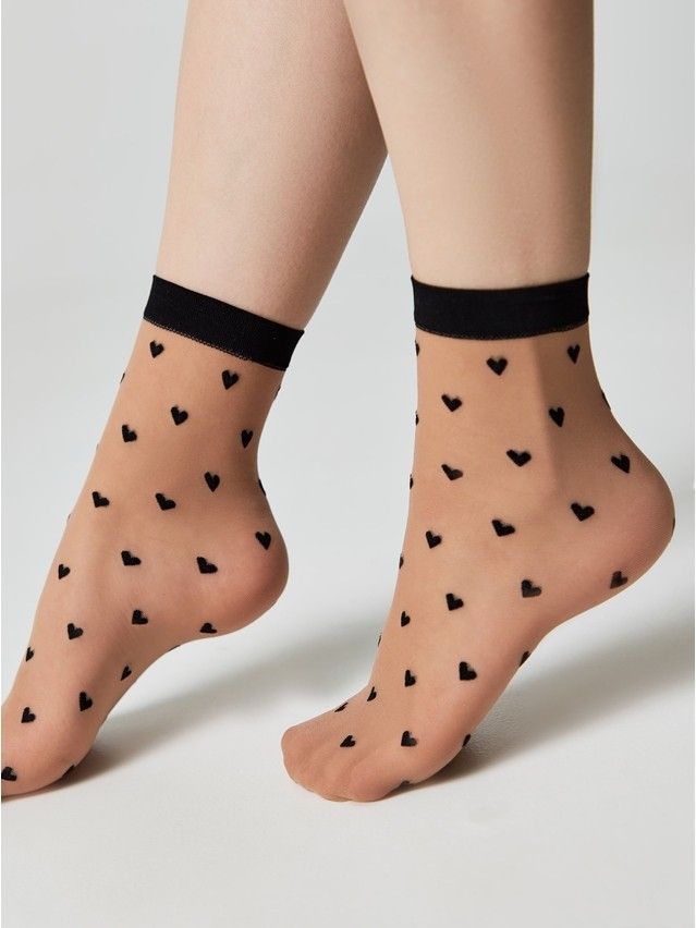 Women's socks FANTASY 19C-111SP, size 36-39, natural - 6