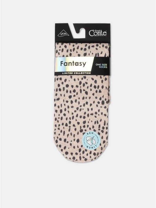 Women's socks CONTE ELEGANT FANTASY, s.23-25, 399 beige - 5