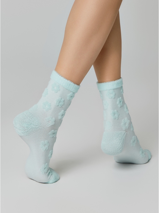 Women's socks CONTE ELEGANT COMFORT, s.23, 548 pale turquoise - 4