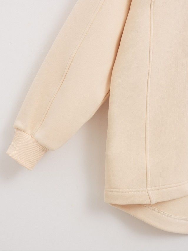 Women's polo neck shirt CONTE ELEGANT LD 2829, s.170-100, milk - 9