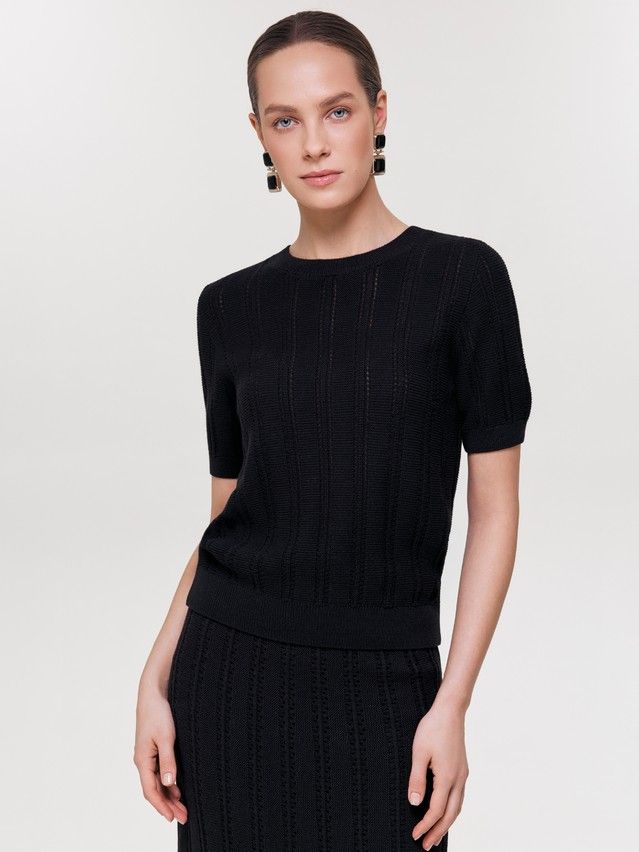 Women's pullover CONTE ELEGANT LDK2561, s.170-84, black - 5