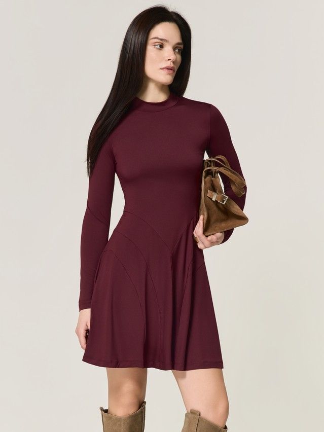 Women's gown CONTE LPL 3494, s.170-84-90, burgundy - 3