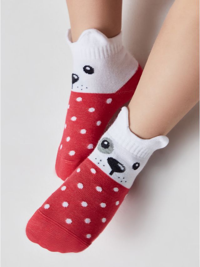 Children's socks CONTE-KIDS TIP-TOP, s.18-20, 318 raspberry pink - 1