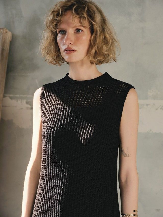 Women's dress CONTE ELEGANT LDK2557, s.170-84-90, black - 3