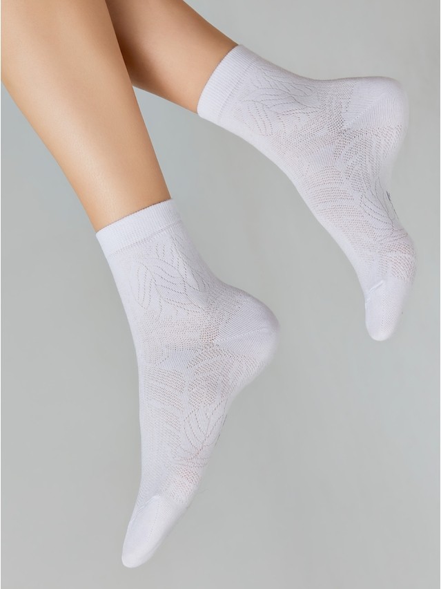 Women's socks CONTE ELEGANT CLASSIC, s.23, 530 white - 1