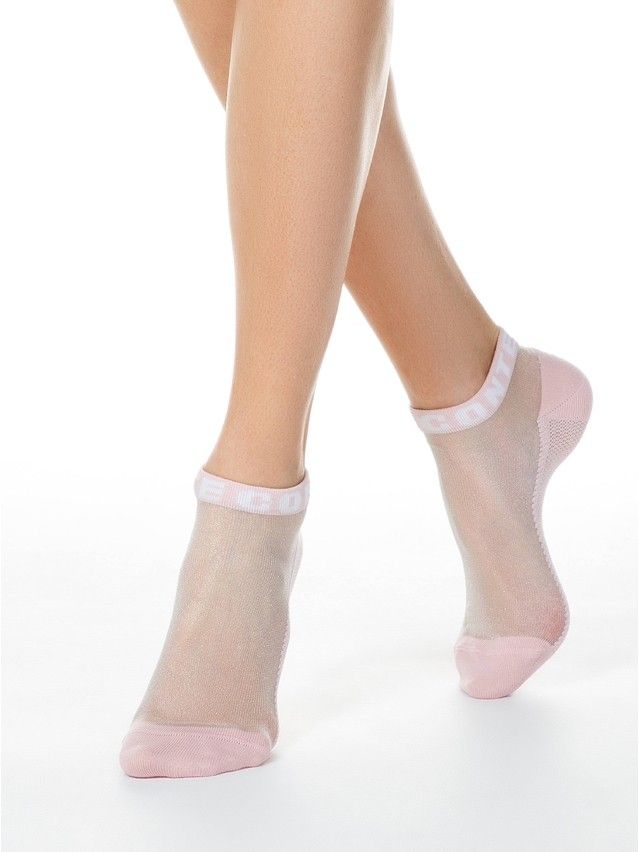 Women's socks CONTE ELEGANT FANTASY, s.23, 231 light pink - 2