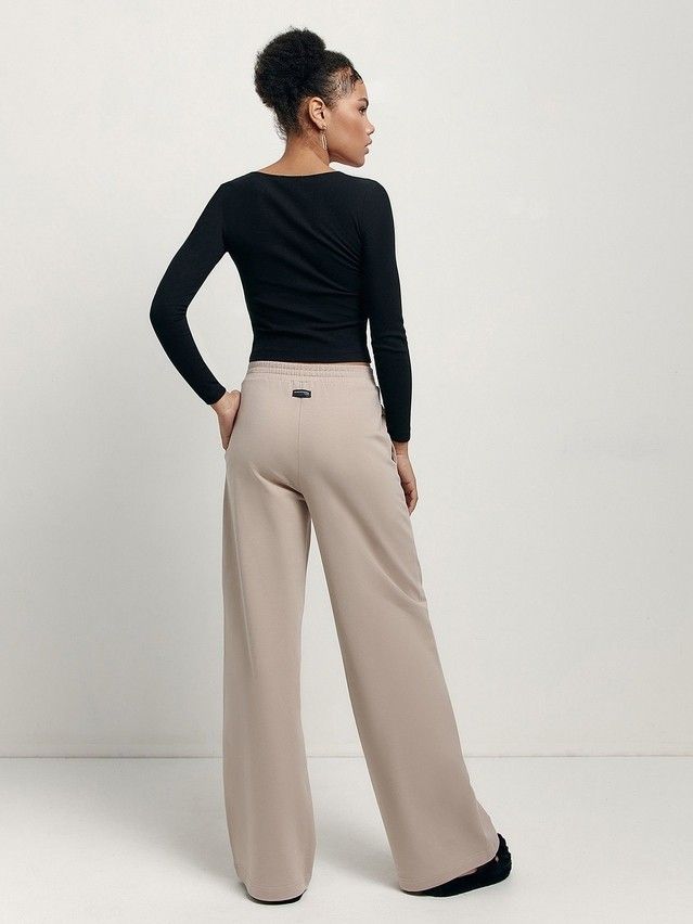 Women's trousers CONTE ELEGANT LBK 1794, s.164-102, beige - 5