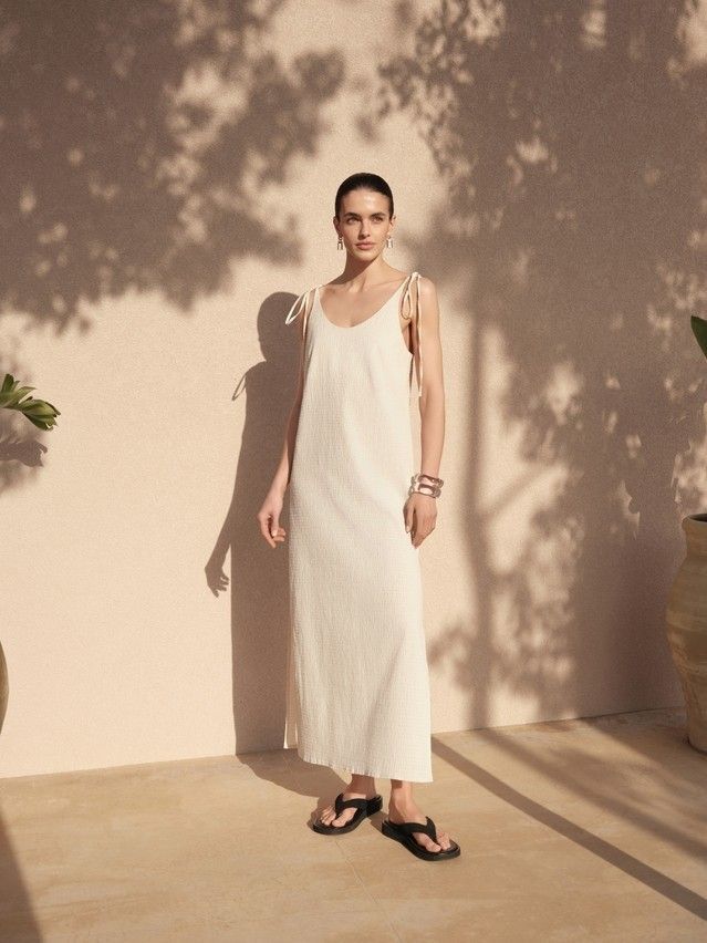 Women's gown CONTE ELEGANT LPL 3166, s.170-84-90, tofu - 3