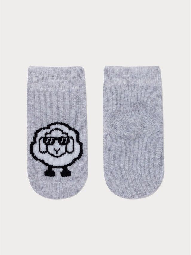 Children's socks CONTE-KIDS SOF-TIKI, s.10, 640 light grey - 1