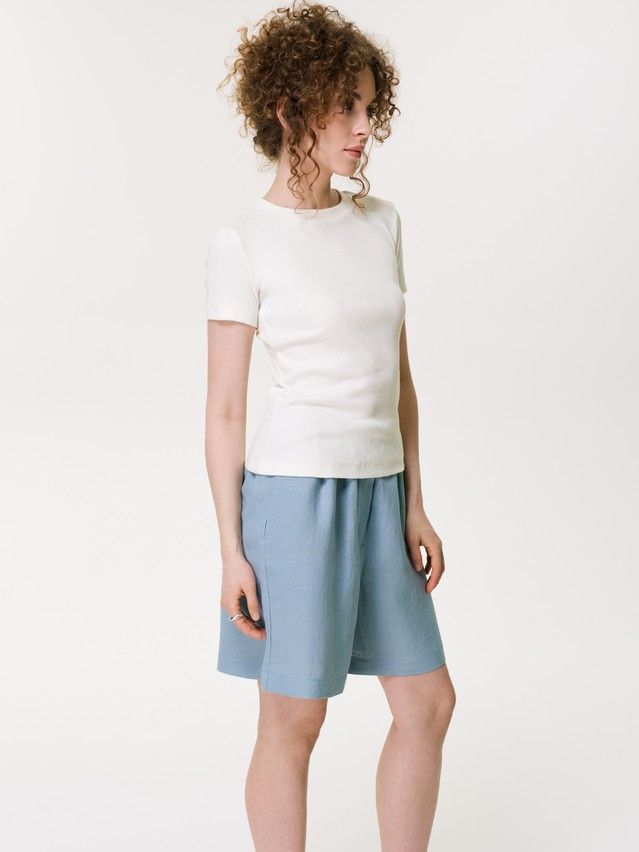 Women's T-shirt CONTE ELEGANT BASIC COLLECTION LFB 5023, s.170-84, ecru - 3