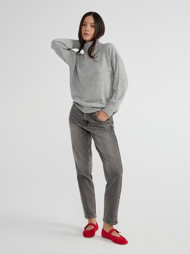Women's pullover CONTE ELEGANT LDK23130, s.170-84, gray - 1