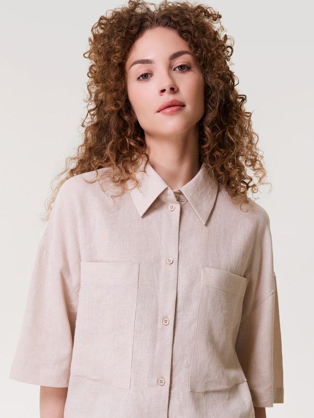 Women's shirt CONTE LRU 3585, s.170-84-90, beige - 4