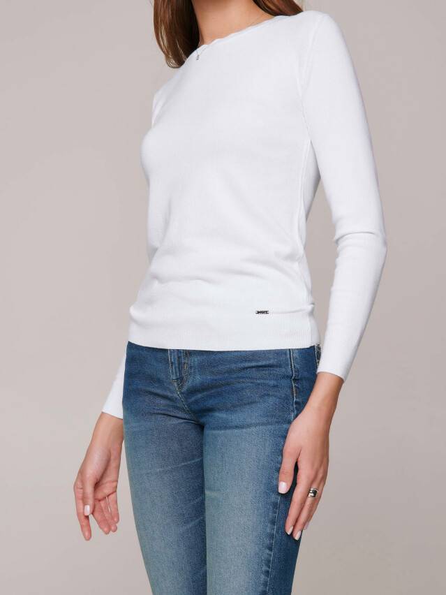 Women's pullover CONTE ELEGANT LDK104, s.170-84, optical white - 2