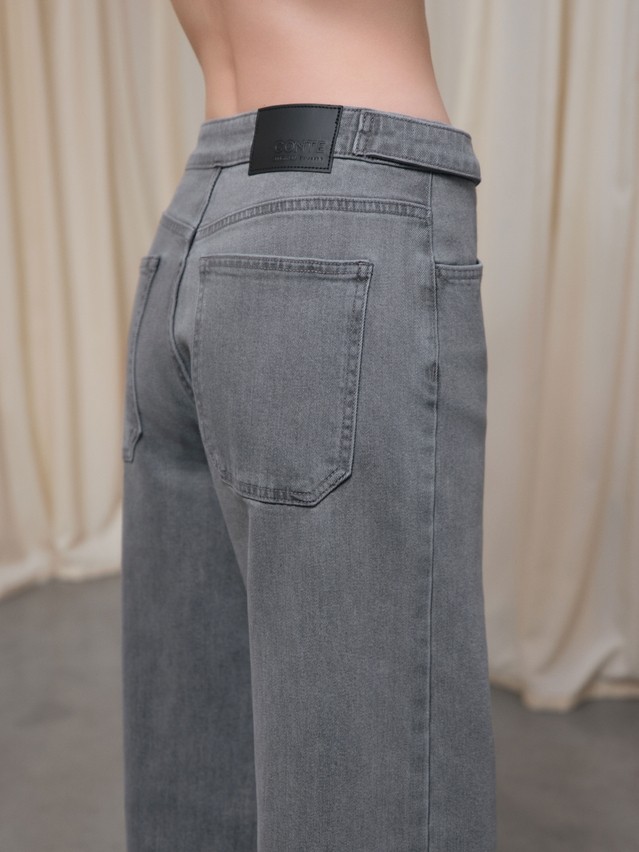 Women's jeans CONTE CON-837, s.164-90, grey - 5