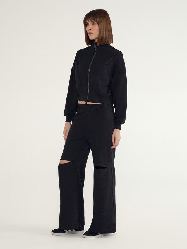 Women's trousers CONTE ELEGANT LBK 3078, s.170-102, black - 2
