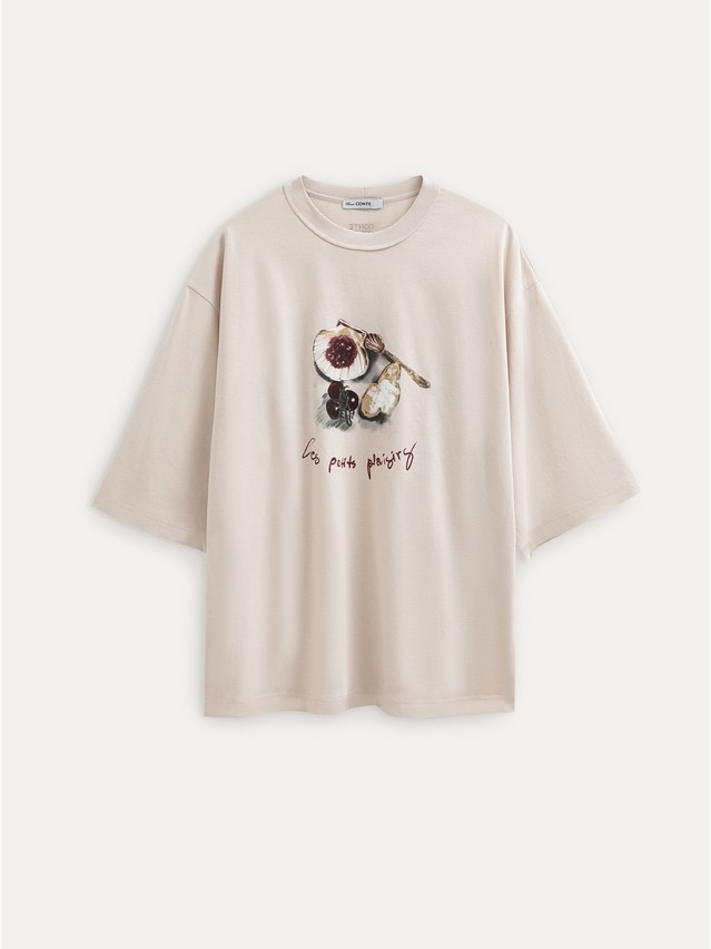 Women's polo neck shirt CONTE LD 3449, s.170-88, beige-dinner - 6