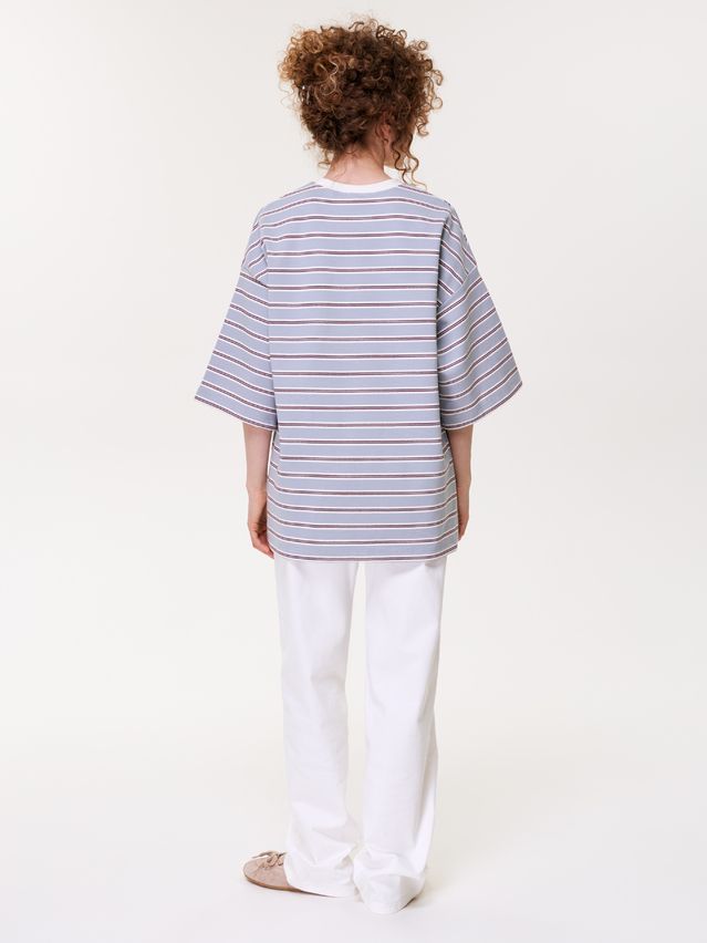 Women's jumper CONTE LD 3592, s.170-84, grey-wine-ecru - 2