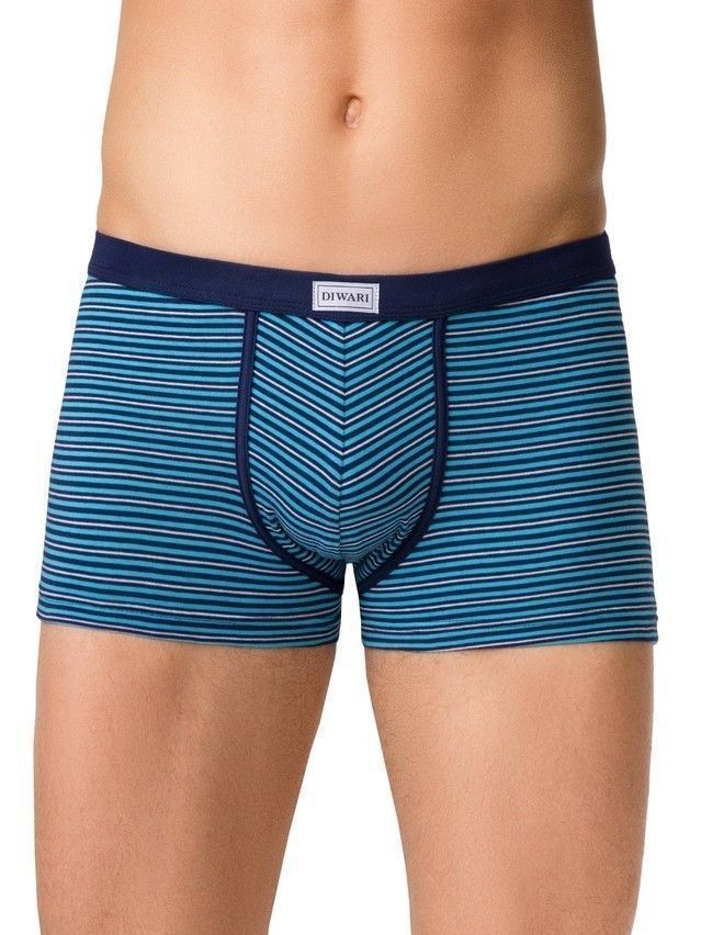 Men's underpants DiWaRi BAND SHORTS 358, s.102,106/XL, marino-turquoise - 1