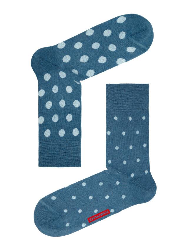 Men's socks DiWaRi HAPPY, s. 40-41, 049 denim-light blue - 1