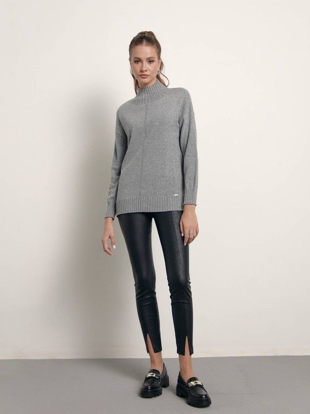 Women's pullover CONTE ELEGANT LDK157, s.170-84, dark gray - 6