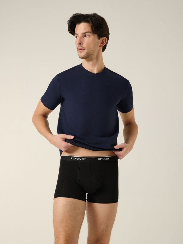 Men's underpants DIWARI PREMIUM MSH 1568, s.78,82, black-black strip - 5