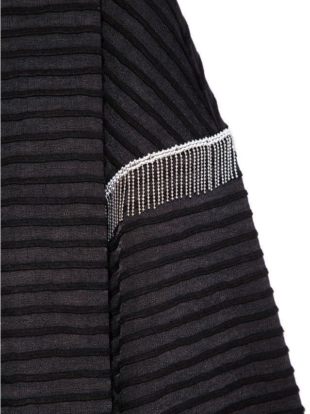 Women's polo neck shirt CONTE ELEGANT LD 853, s.170-92, nero - 4
