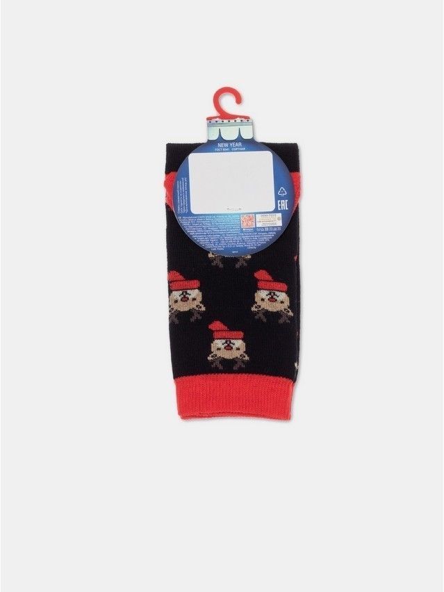Kids socks CK NEW YEAR 21С-67СП, s.24-29, 908 black - 5