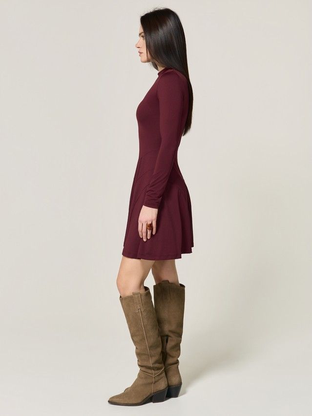 Women's gown CONTE LPL 3494, s.170-84-90, burgundy - 5