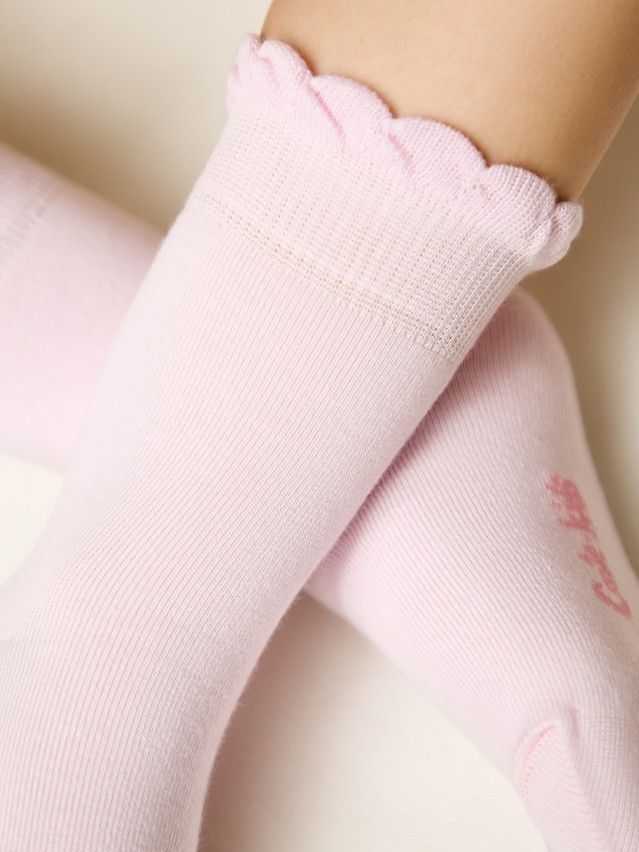 Children's socks CONTE-KIDS TIP-TOP, s.12, 1022 light pink - 4