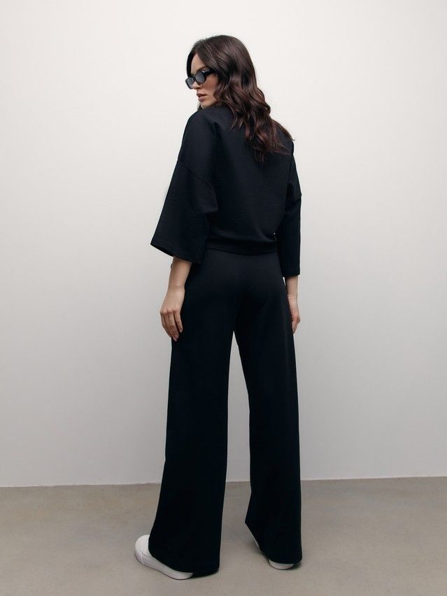 Women's trousers CONTE ELEGANT LBK 1794, s.164-102, black - 2