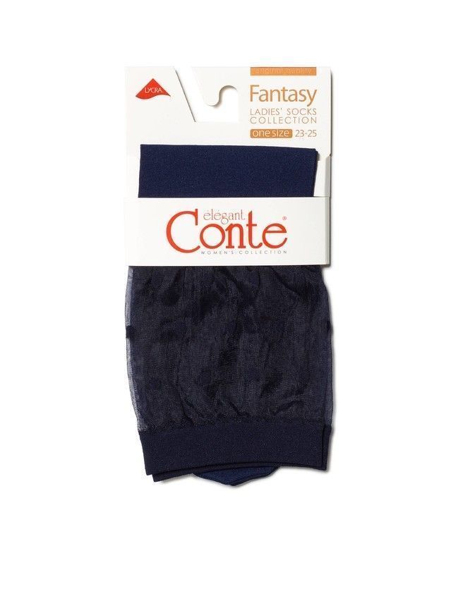 Women's socks FANTASY 19C-29SP, rives. 36-39 marino - 3