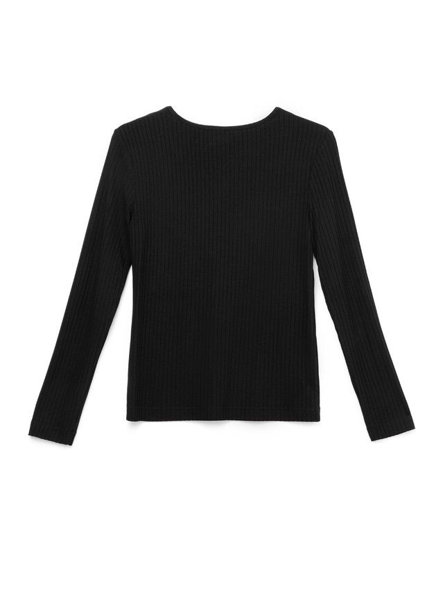 Women's polo neck shirt CONTE ELEGANT LD 890, s.170-92, black - 2