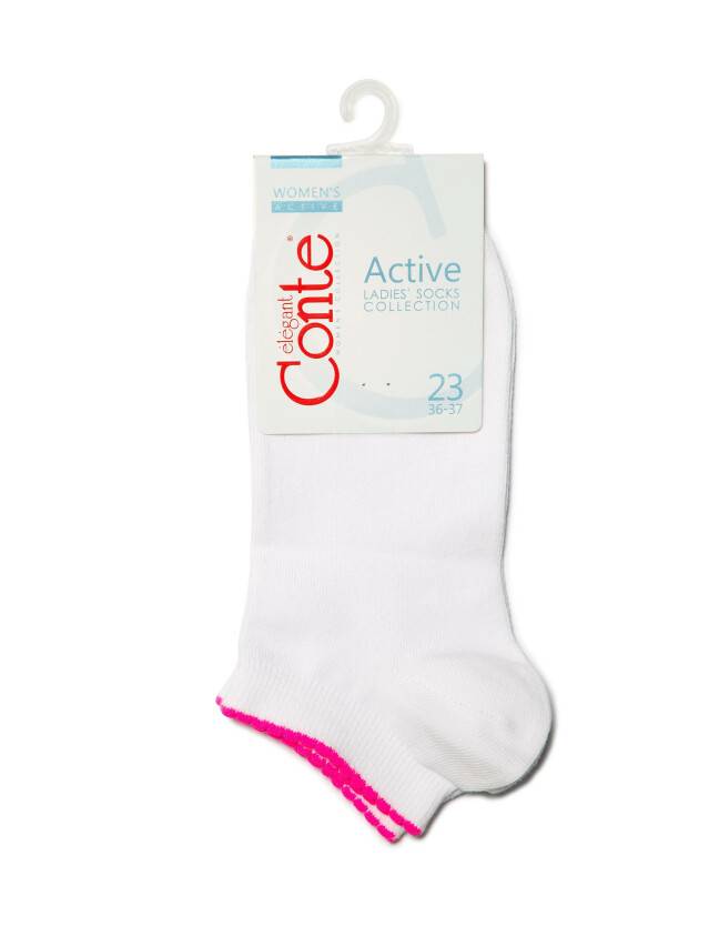Women's socks CONTE ELEGANT ACTIVE, s.23, 041 white - 3