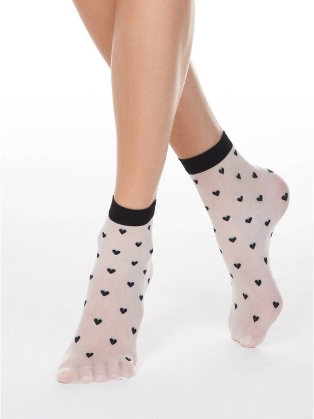 Women's socks FANTASY 19С-111SP, s.36-39, panna - 3