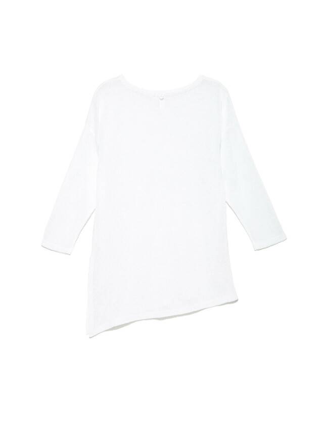 Women's polo neck shirt CONTE ELEGANT LDK048, s.170-84, white - 4