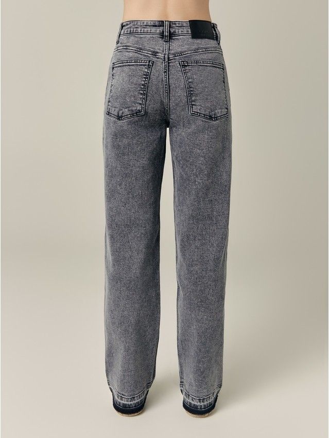 Denim trousers CONTE ELEGANT CON-681, s.170-102, washed black - 6