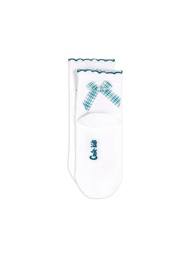 Children's socks CONTE-KIDS TIP-TOP, s.16, 065 white-turquoise - 4