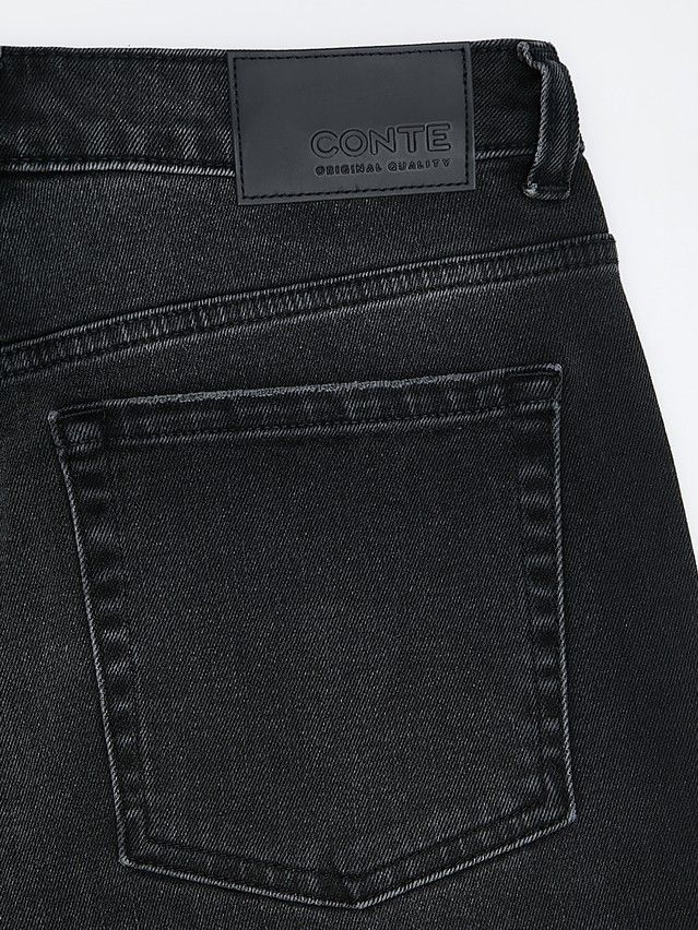 Women's jeans CONTE CON-801, s.164-90, washed black - 9