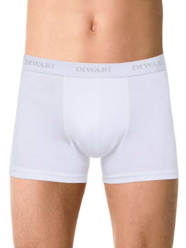 Men's underpants DiWaRi BASIC MEN MSH 2147, s.78,82, white - 1