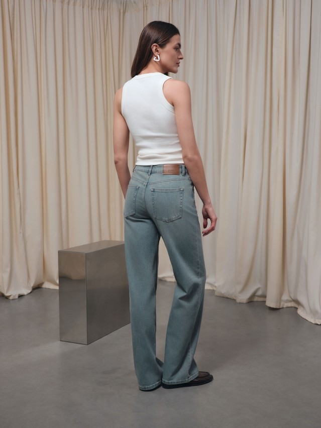 Women's jeans CONTE CON-830, s.164-90, green - 2